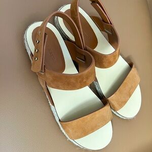 Jenni Kayne Suede Sunday Sandals Sz 41